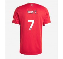 Liverpool Florian Wirtz #7 Koszulka Podstawowa 2025-26 Krótki Rękaw